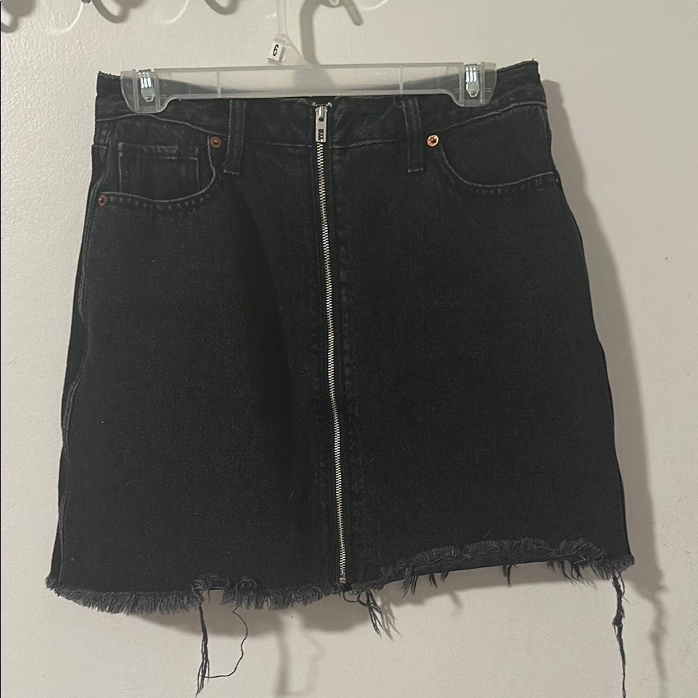 Abercrombie & Fitch Black A-Line Mini Skirt